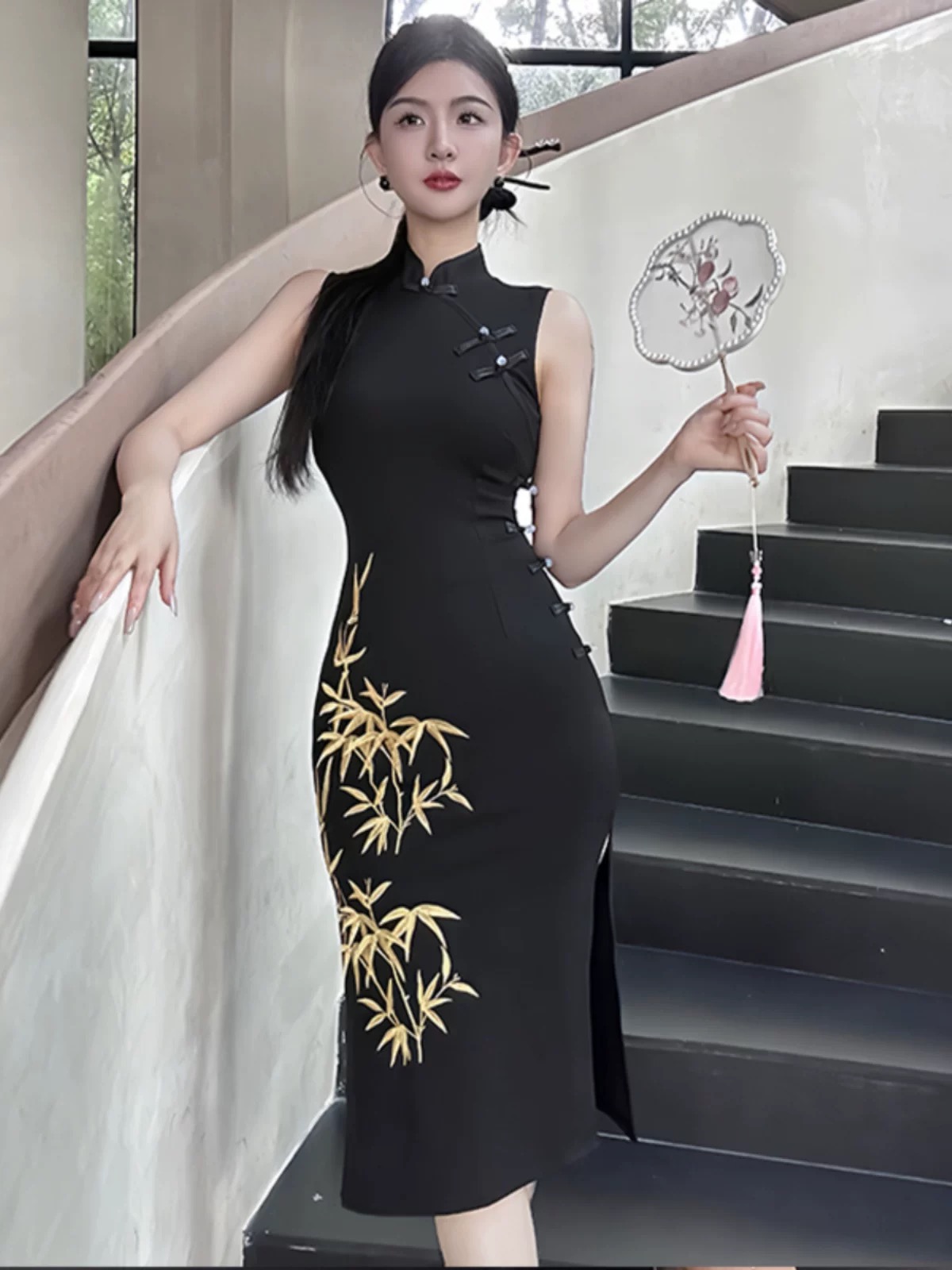 Ready for slay qipao dress Q195 images
